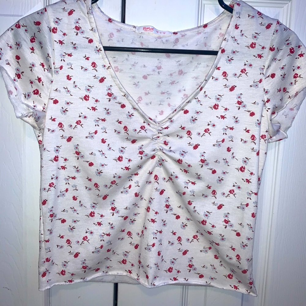 Rose Crop top